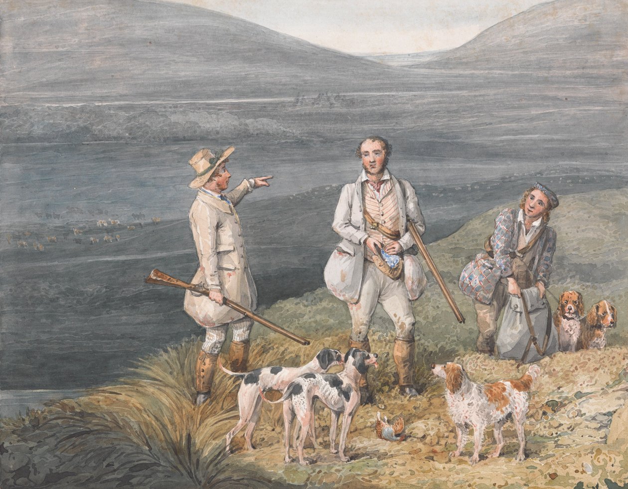 Lov tetřevů: ten správný druh od Henry Thomas Alken