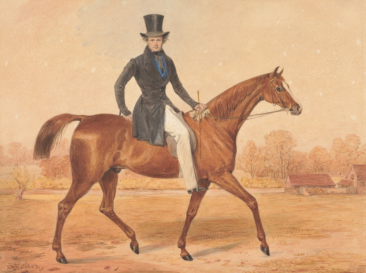 H. Grant na koni od Henry Thomas Alken