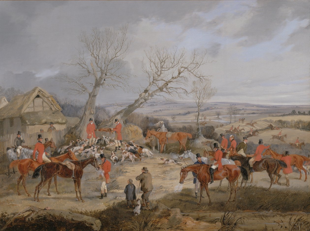 Lovecká scéna, The Kill od Henry Thomas Alken