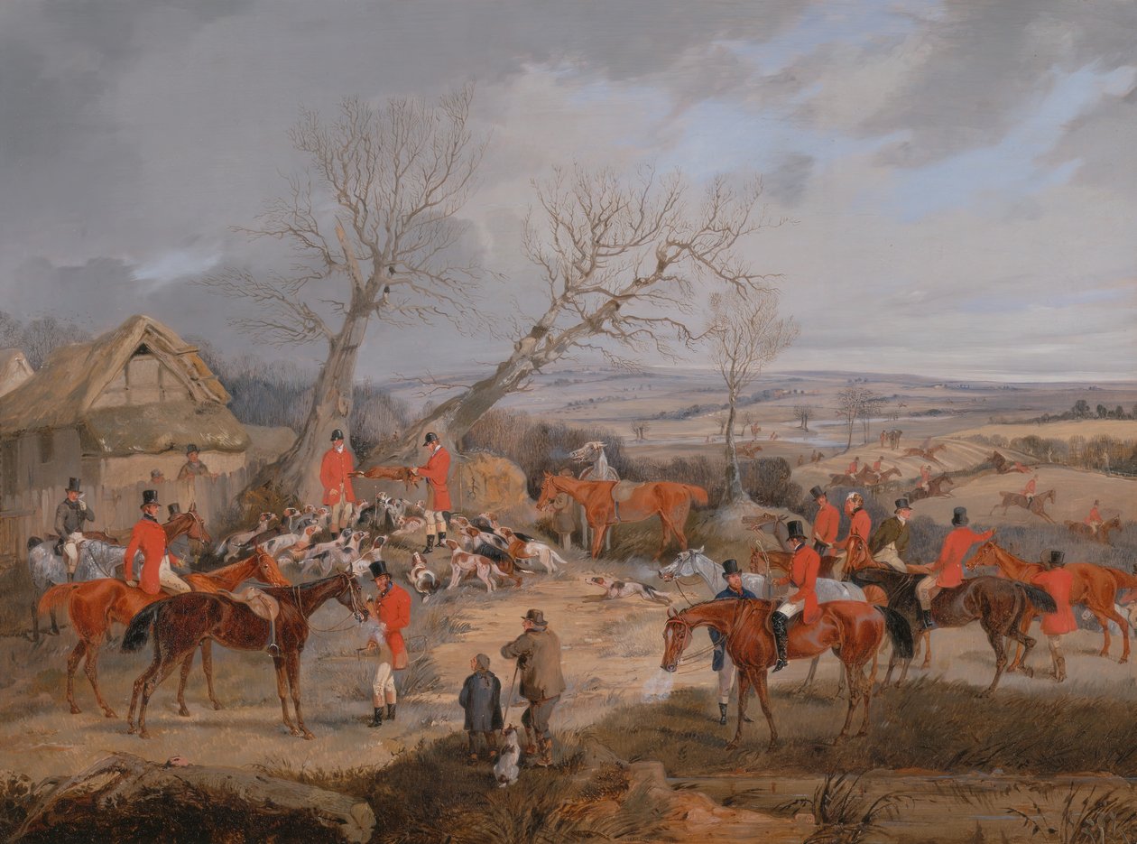 Lovecká scéna: The Kill, ca. 1840. od Henry Thomas Alken