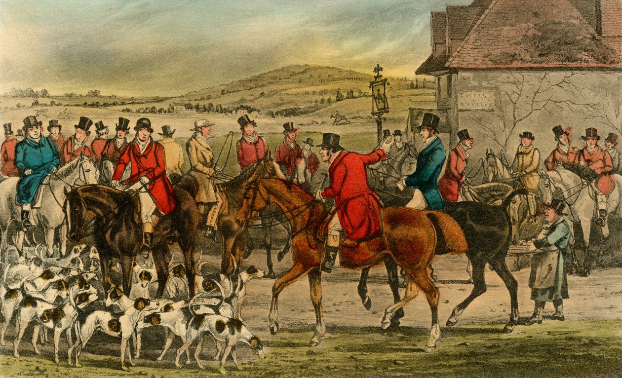 Pan Jorrocks uvádí Yorkshiremana do Surrey, 1838 od Henry Thomas Alken