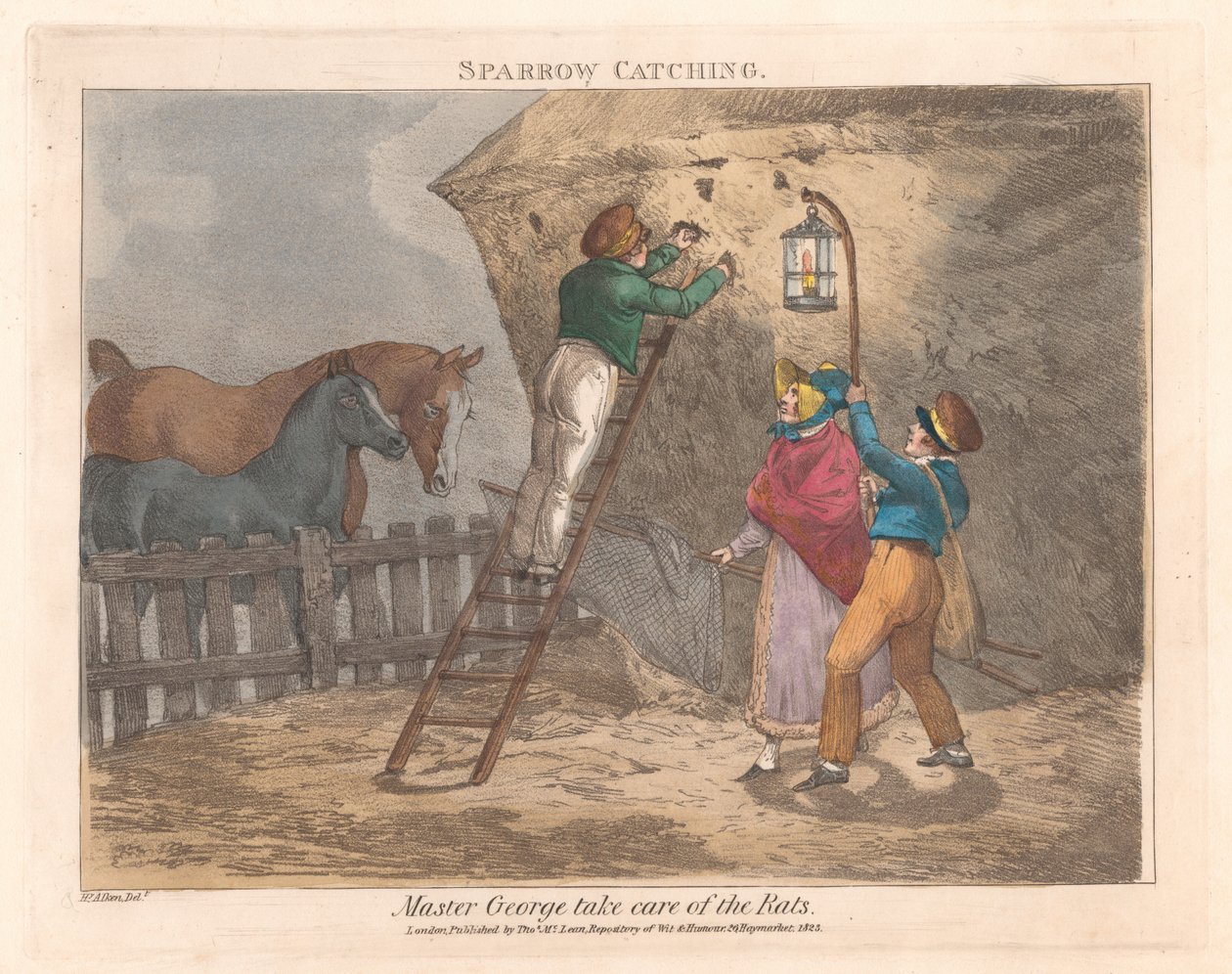 Soubor dvanácti [Výjevů ze života mistra George] od Henry Thomas Alken