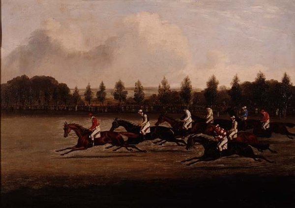 Start Doncaster St. Leger od Henry Thomas Alken