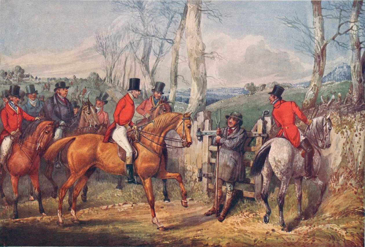 Vévoda z Wellingtonu a Hodge, 1906 od Henry Thomas Alken