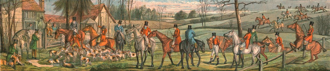 Lov - Smrt, 1820, 1890 od Henry Thomas Alken