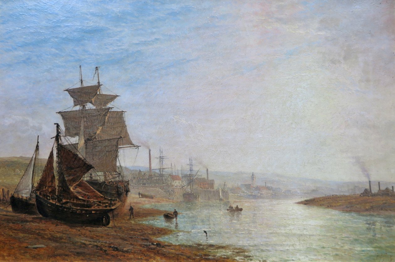Odliv u Shorehamu, Sussex od Henry Thomas Dawson