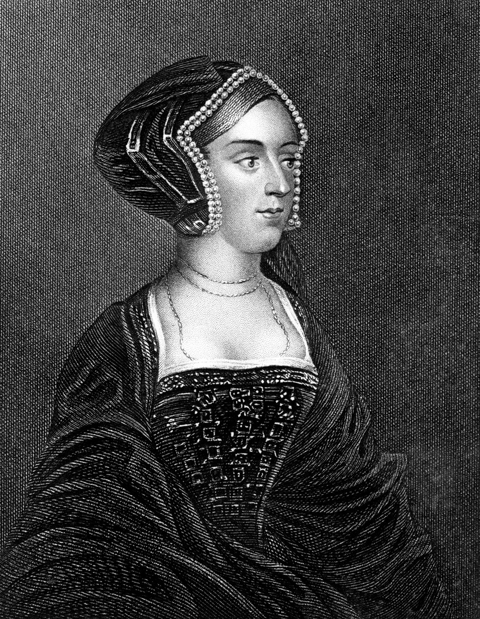 Anne Boleyn, druhá manželka Jindřicha VIII., 19. století. od Henry Thomas Ryall