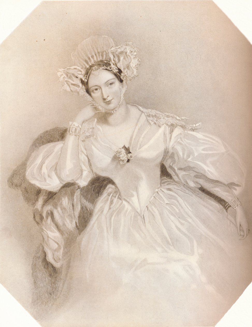Marguerite hraběnka z Blessington, c1834 od Henry Thomas Ryall
