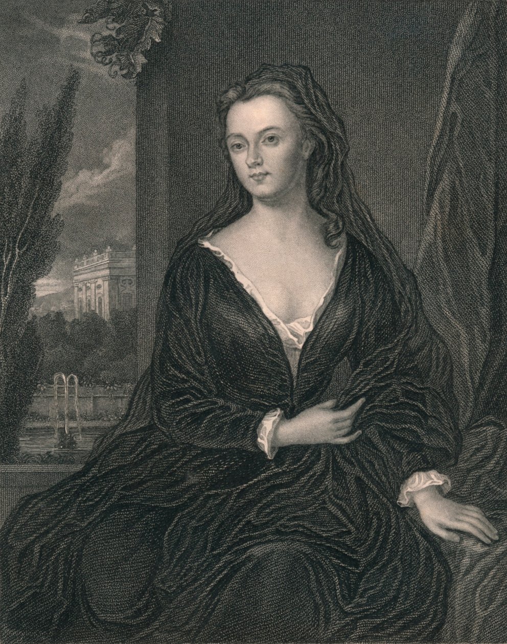 Sarah Jennings, vévodkyně z Marlborough, počátek poloviny 19. století. od Henry Thomas Ryall