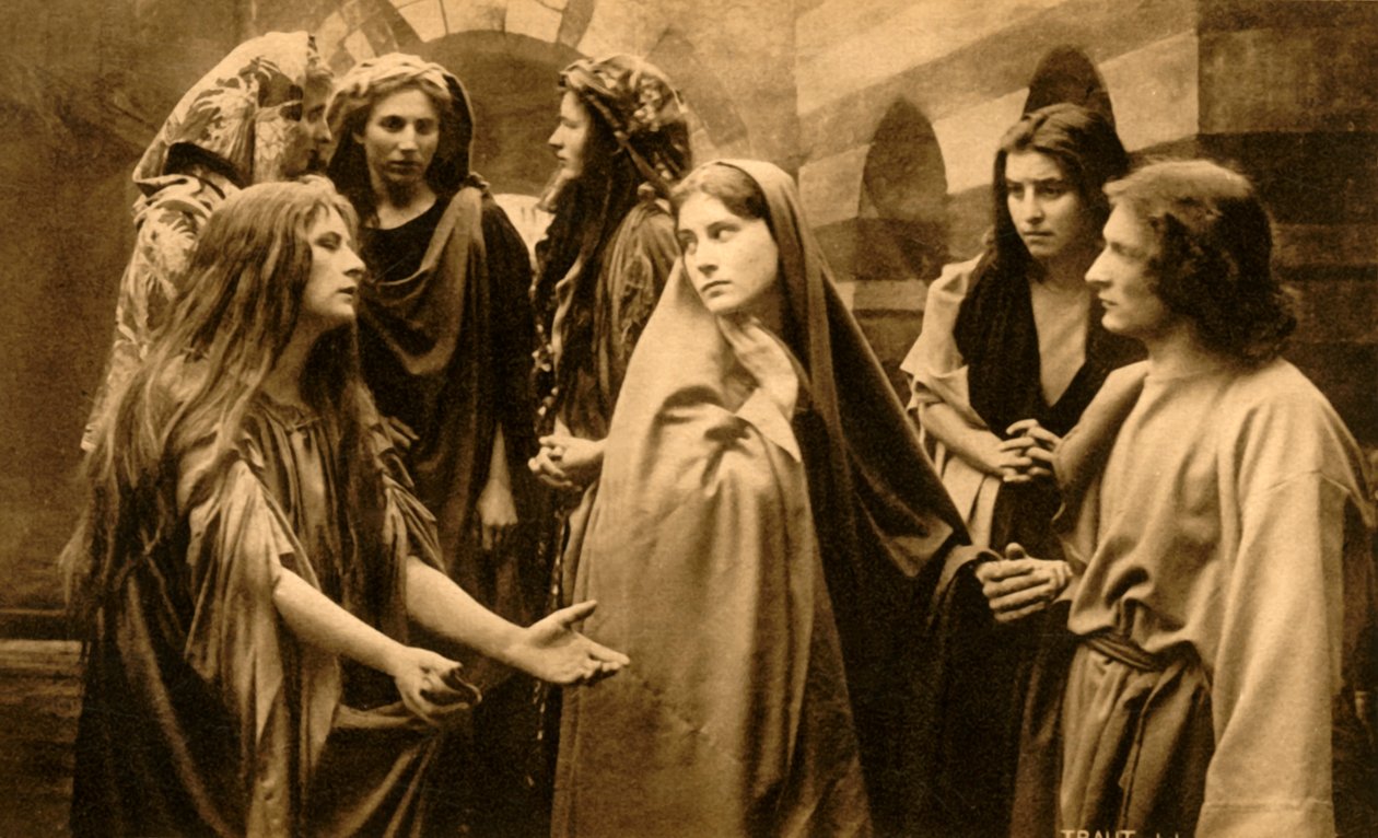 Naříkající ženy, 1922. od Henry Traut