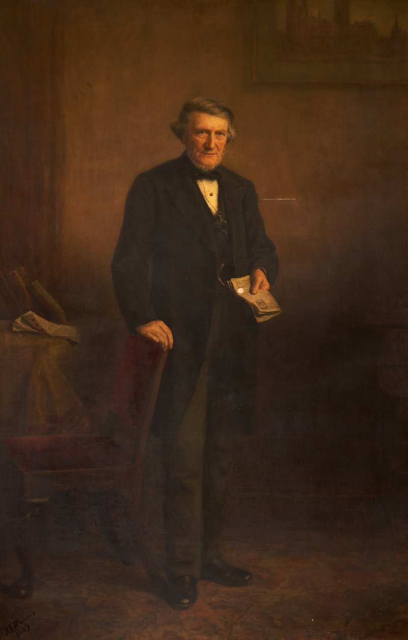Portrét Abela Heywooda od Henry Turner Munns