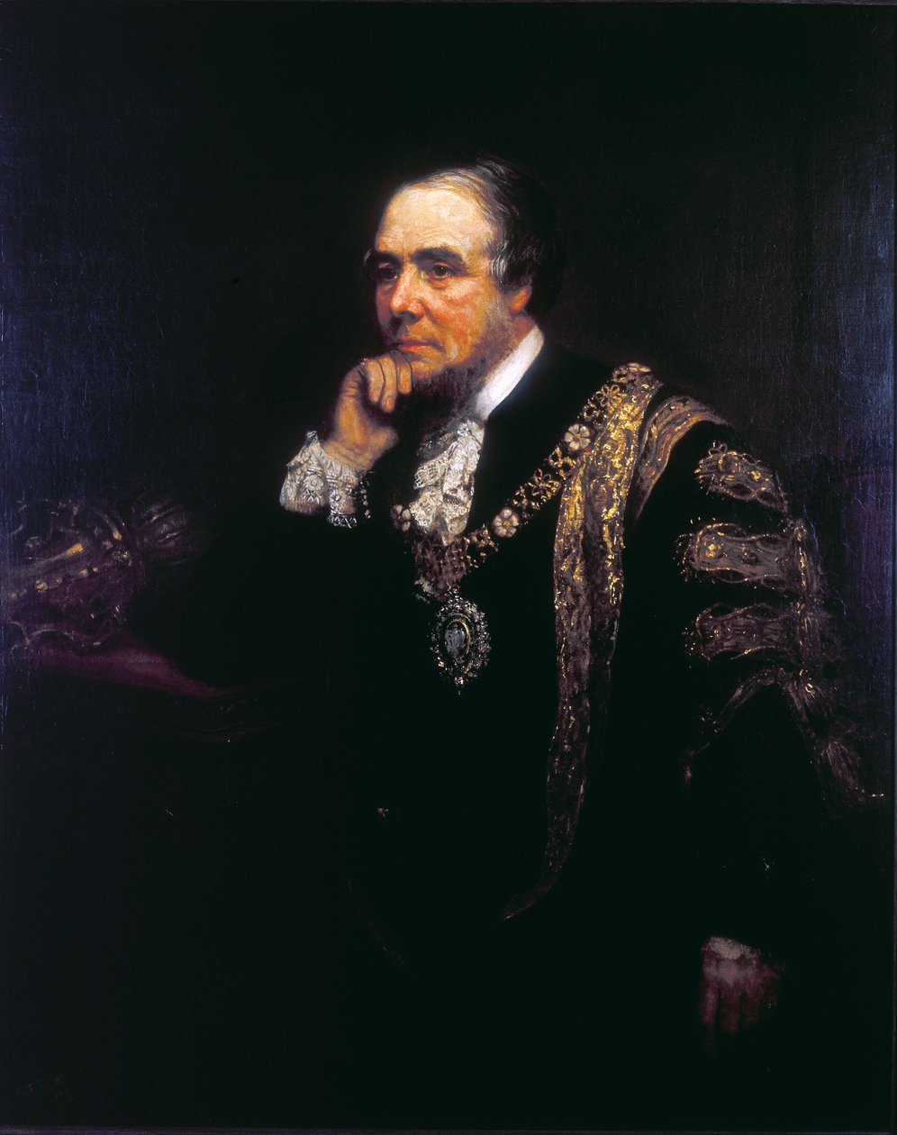 Sir Thomas Dakin. 1871 od Henry Turner Munns