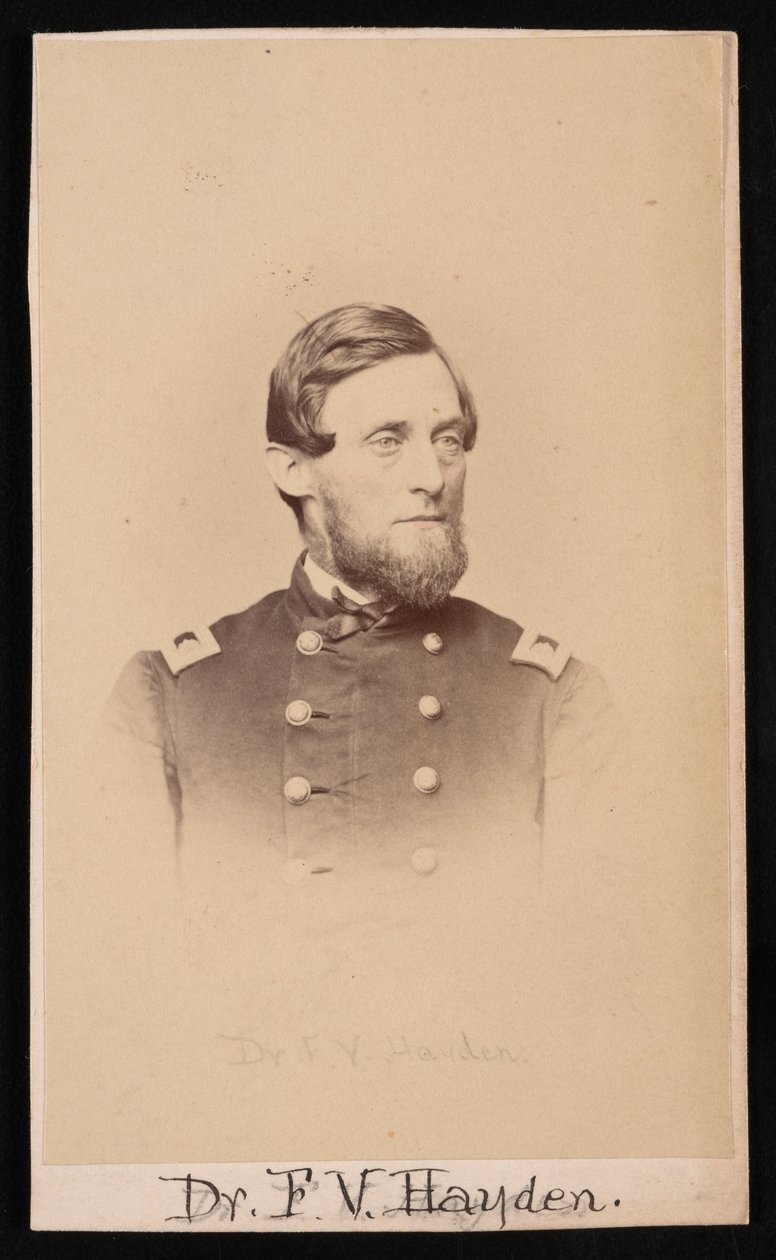 Portrét Ferdinanda Vandeveera Haydena 1829-1887, cca 1860. od Henry Ulke