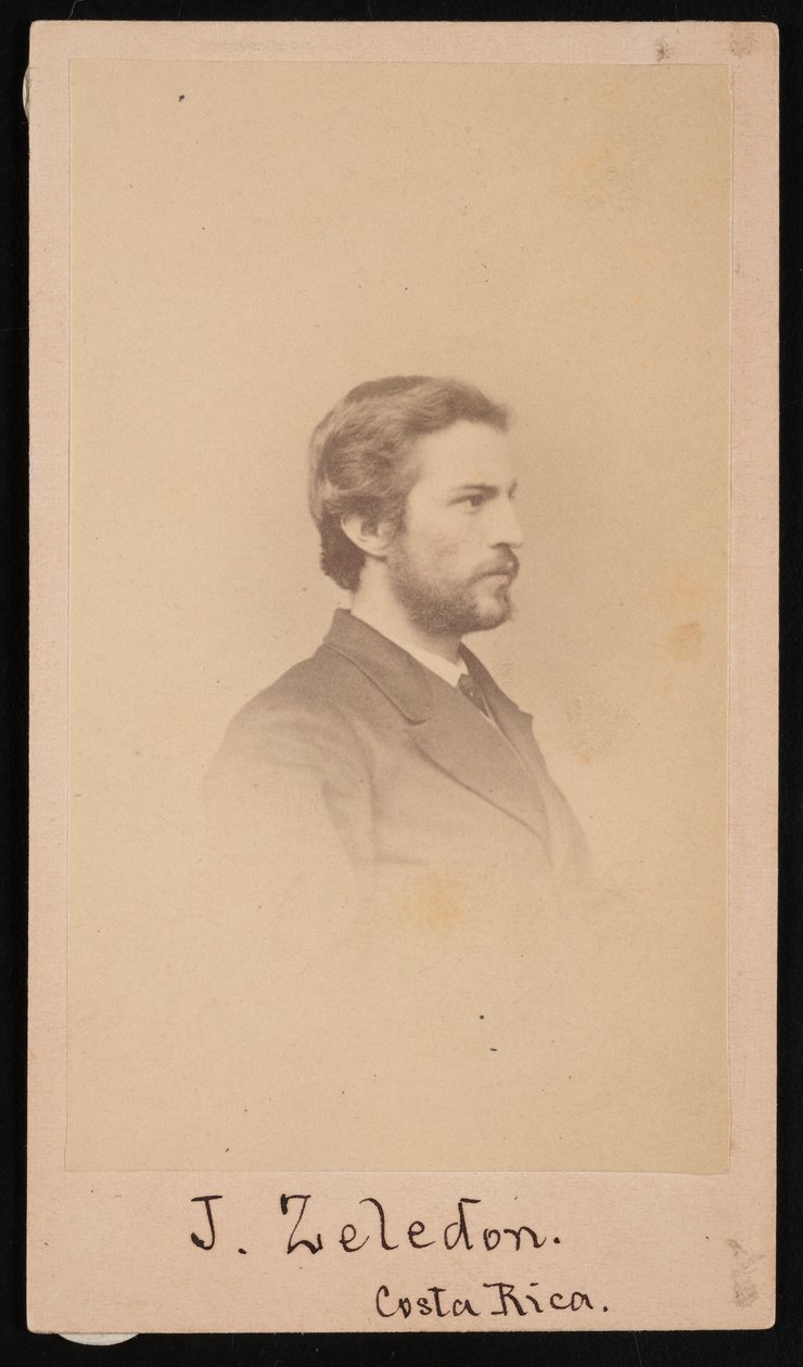 Portrét Jose Castulo Zeledon 1846-1923, 1868. od Henry Ulke
