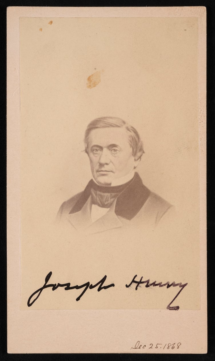 Portrét Josepha Henryho 1797-1878, 1868. od Henry Ulke