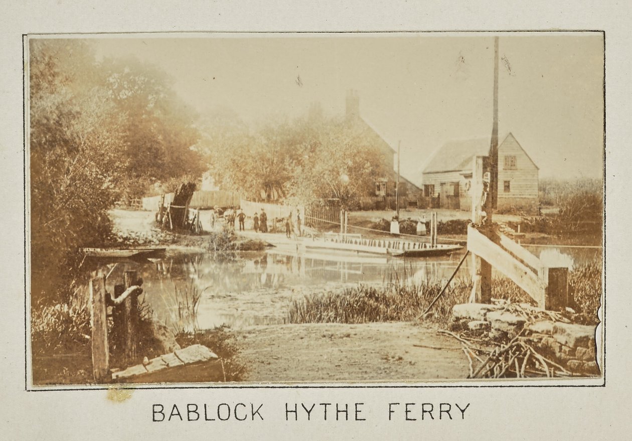 Bablock Hythe Ferry od Henry W. Taunt