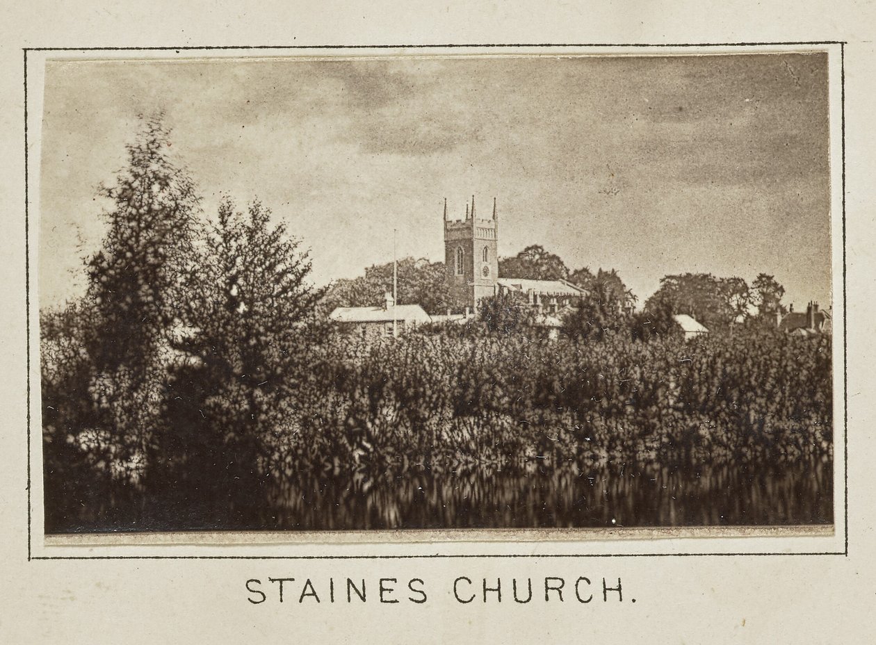 Kostel Staines od Henry W. Taunt