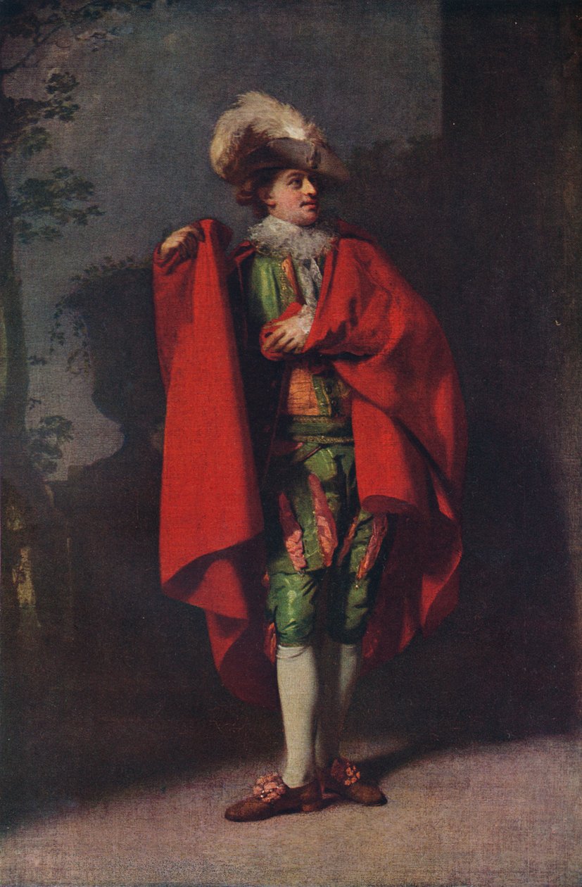 John Palmer jako hrabě Almaviva v The Spanish Barber, 1779, 1917 od Henry Walton