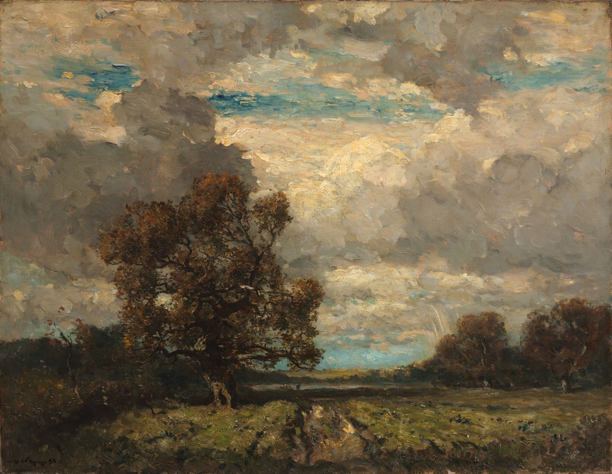 The Lone Sentinel, 1895. od Henry Ward Ranger