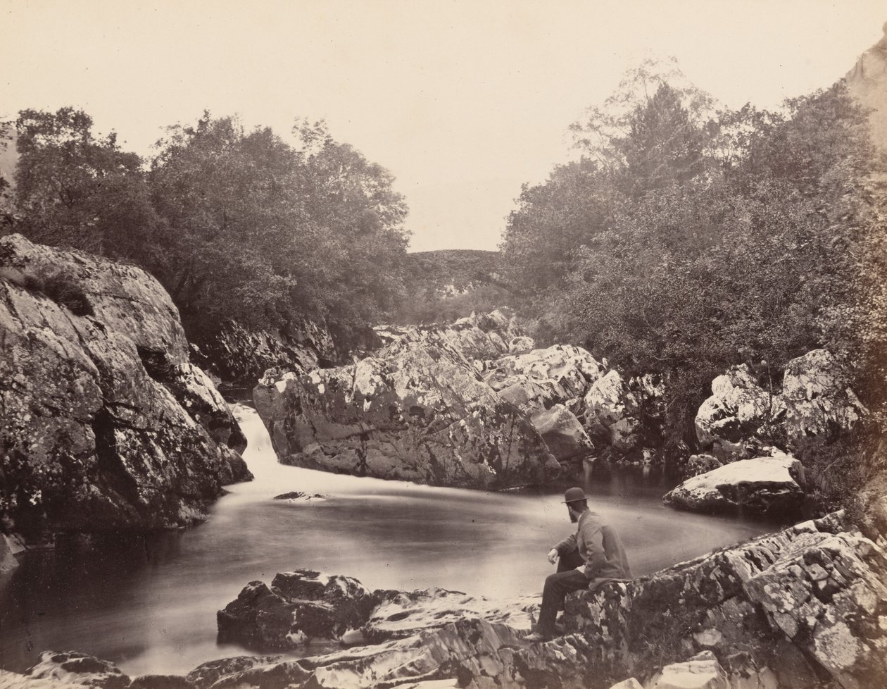 Most u Betws-y-Coed,c. 1858 (foto) od Henry White