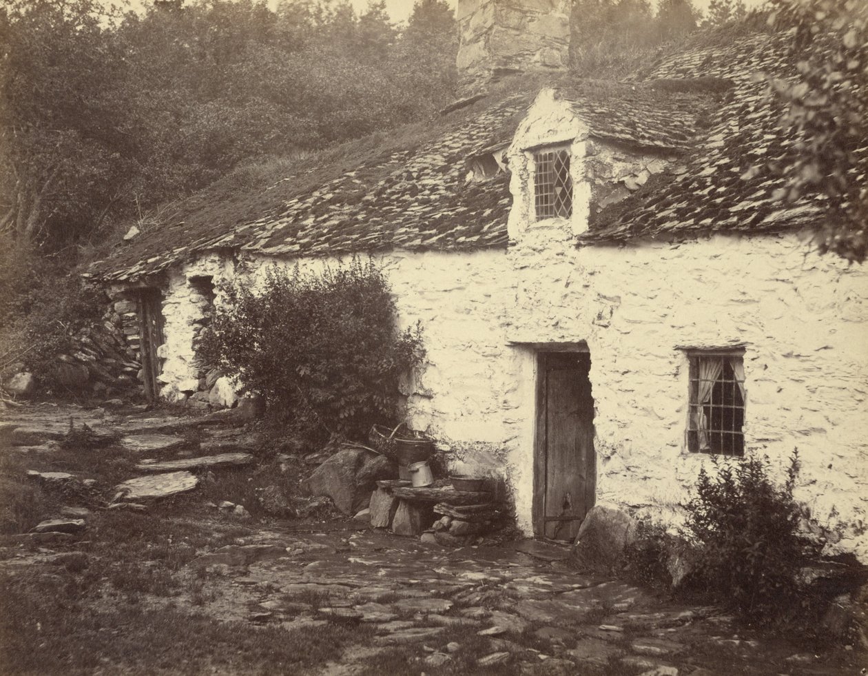 [Chata v Pentre, Wales] od Henry White
