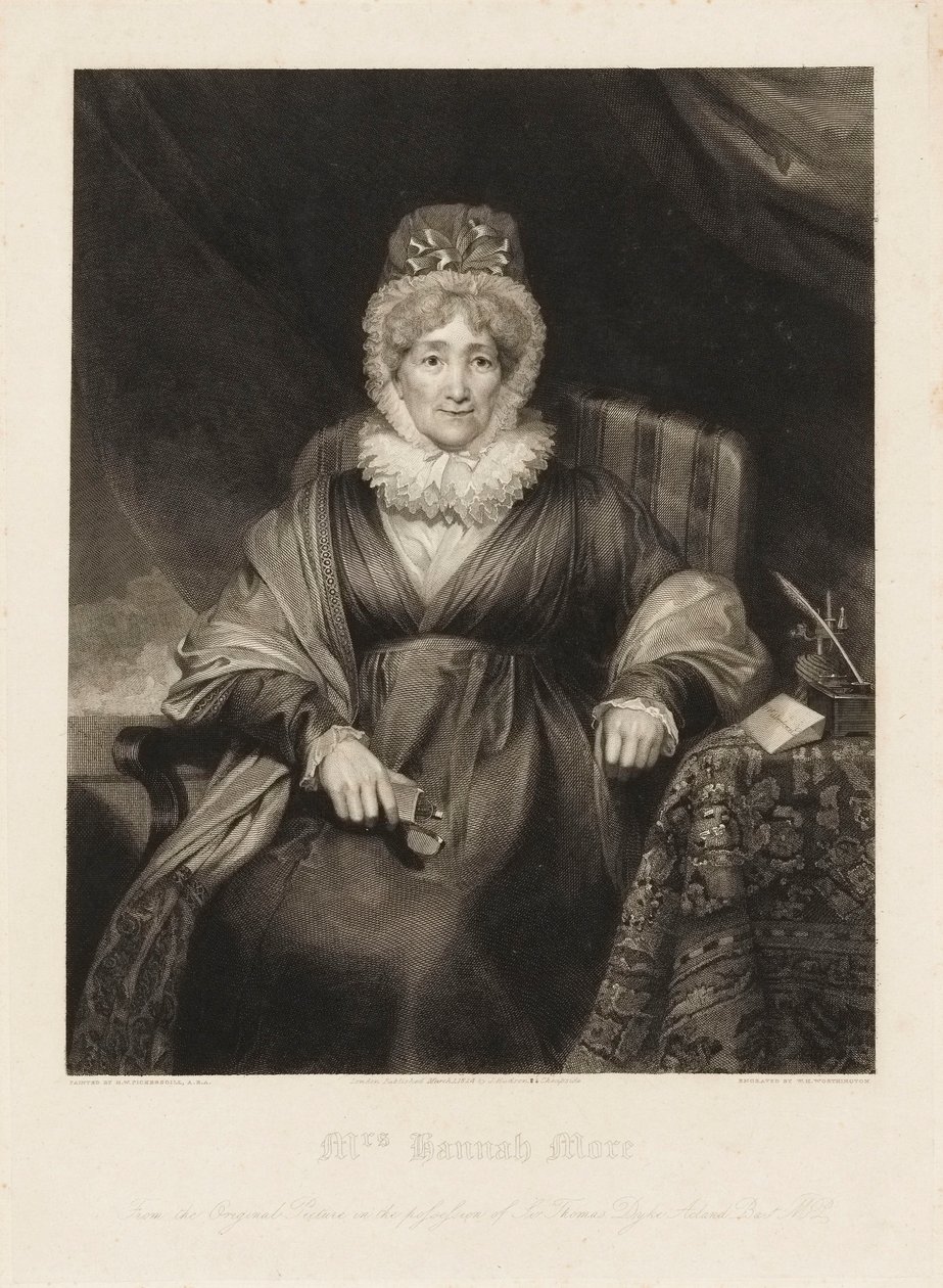 "Paní Hannah More od Henry William (after) Pickersgill