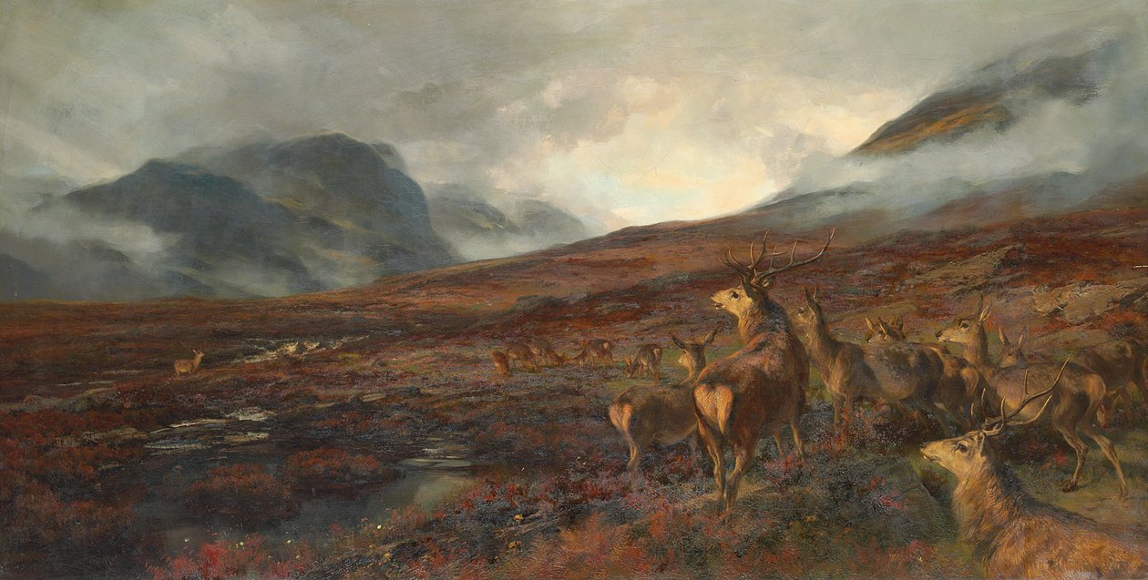 Přístup Bealloch-na-Ba, Applecross od Henry William Banks Davis
