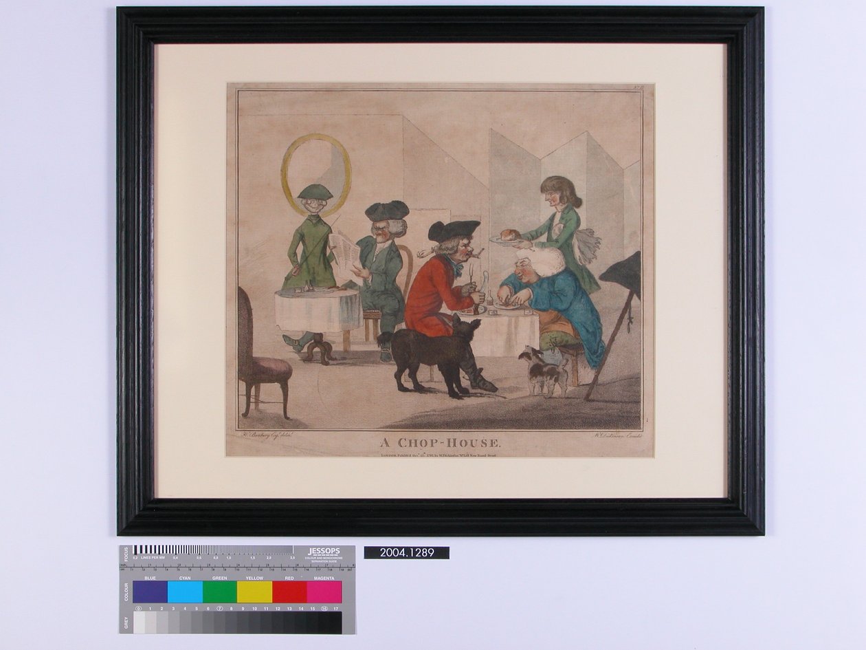 A Chop House, 1781 od Henry William Bunbury