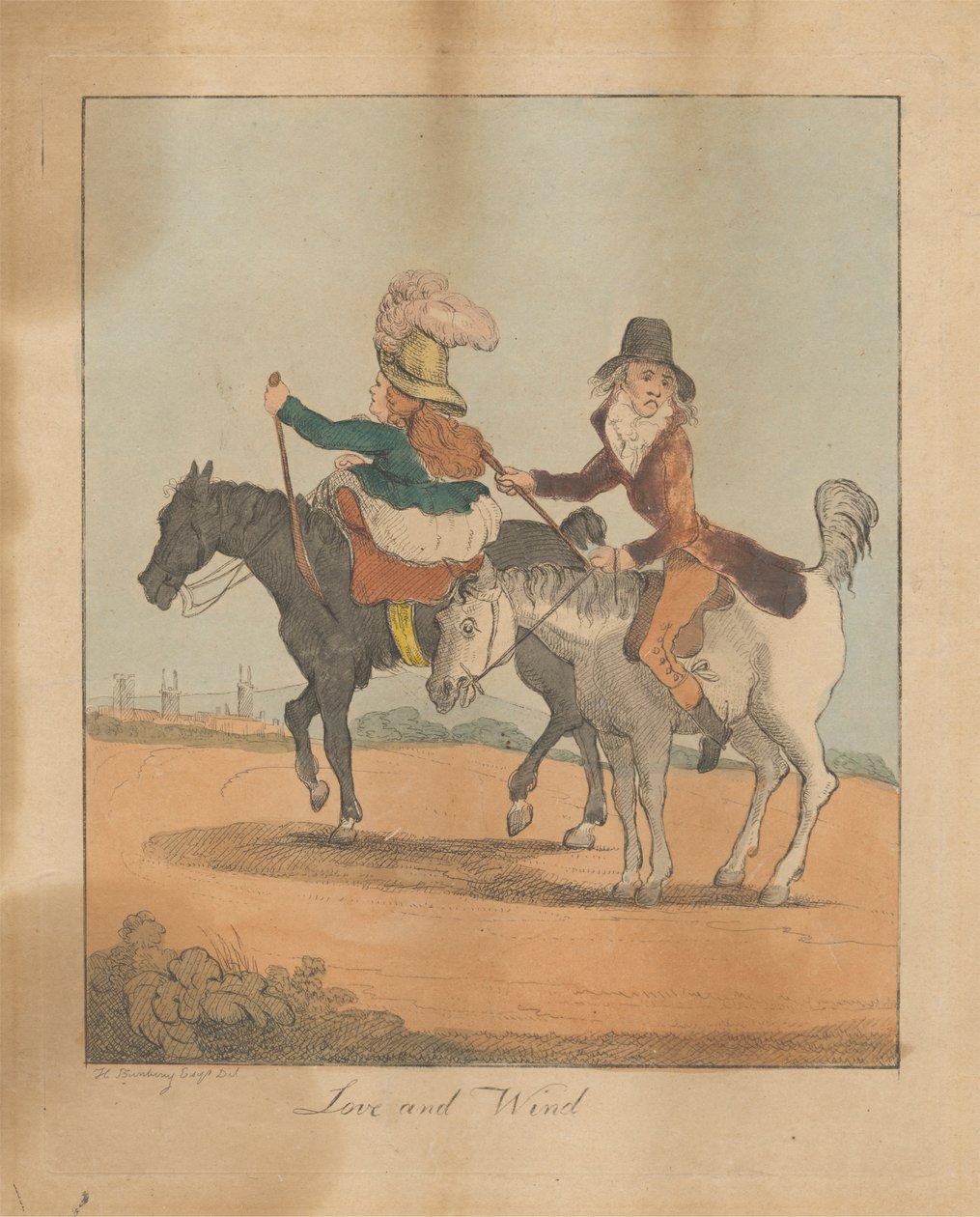 Láska a vítr od Henry William Bunbury