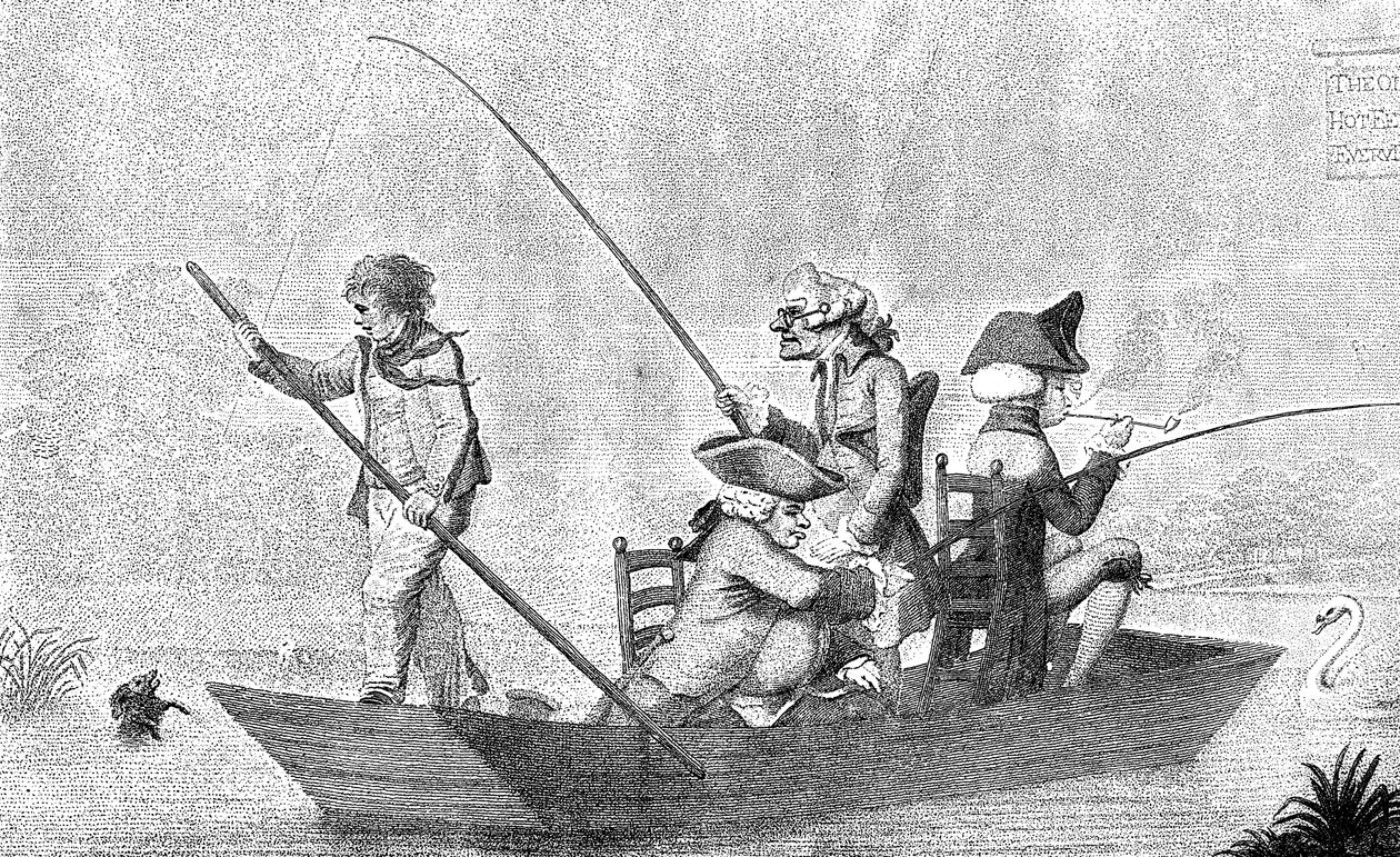 Trpělivost v pramici, 1792. od Henry William Bunbury