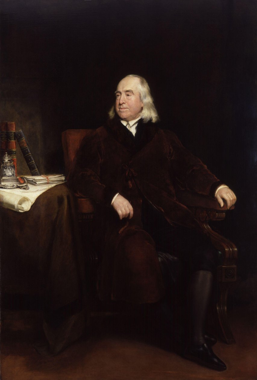 Jeremy Bentham od Henry William Pickersgill