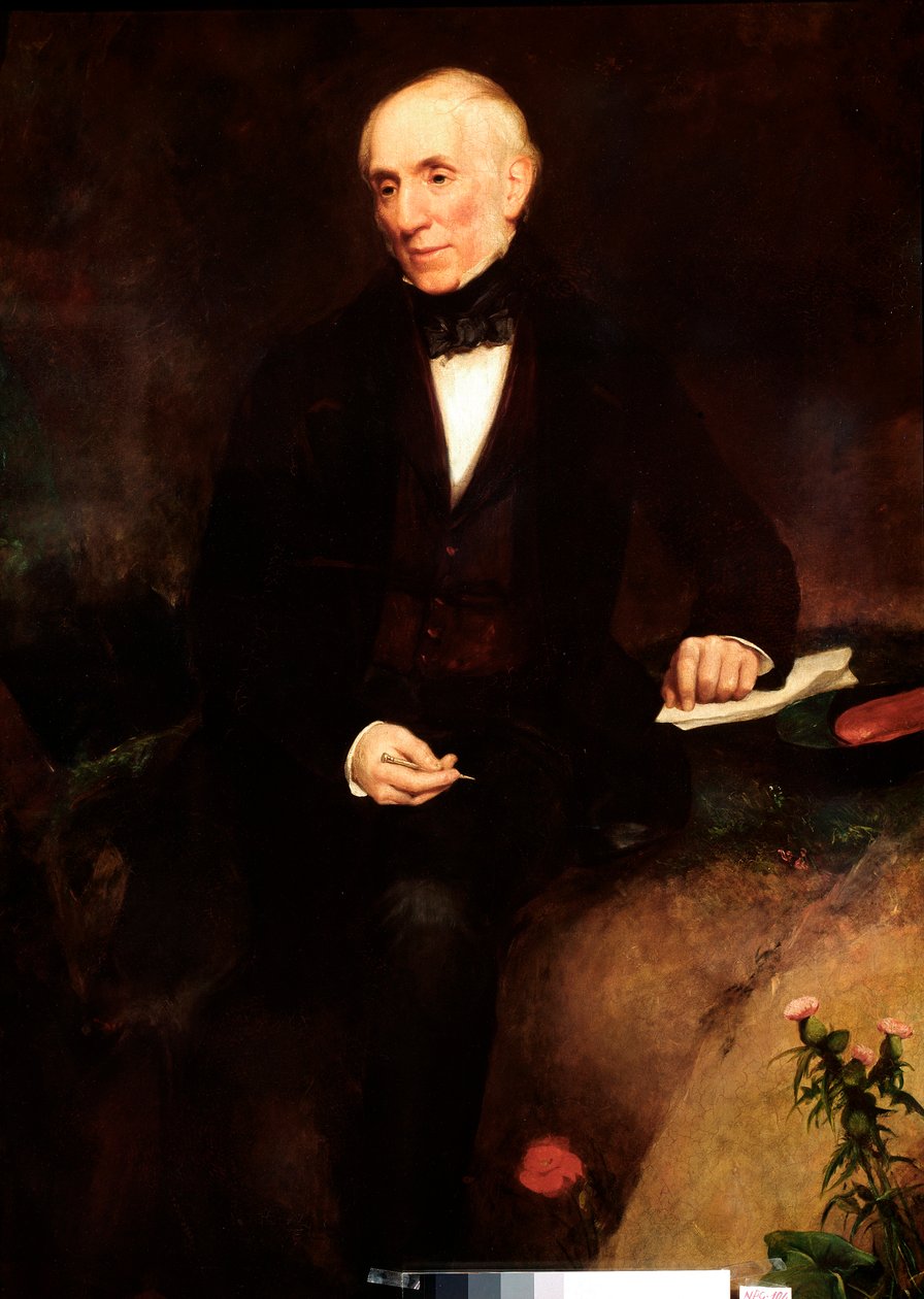 Portrét Williama Wordswortha (1770-1850) Britský básník Malba Henry William Pickersgill (1782-1875) Londýn 19. století, National Portrait Gallery od Henry William Pickersgill
