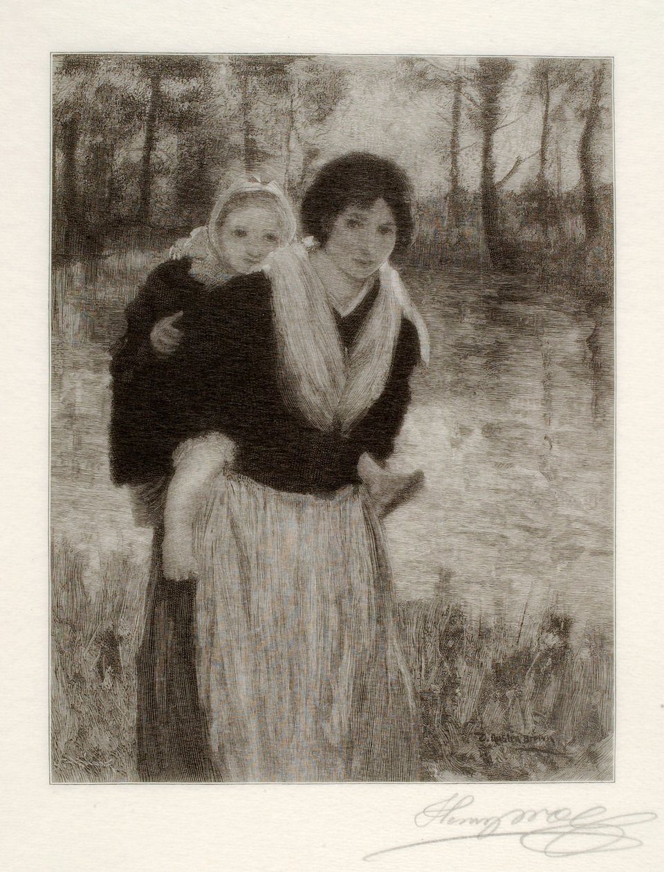 U řeky od Henry Wolf