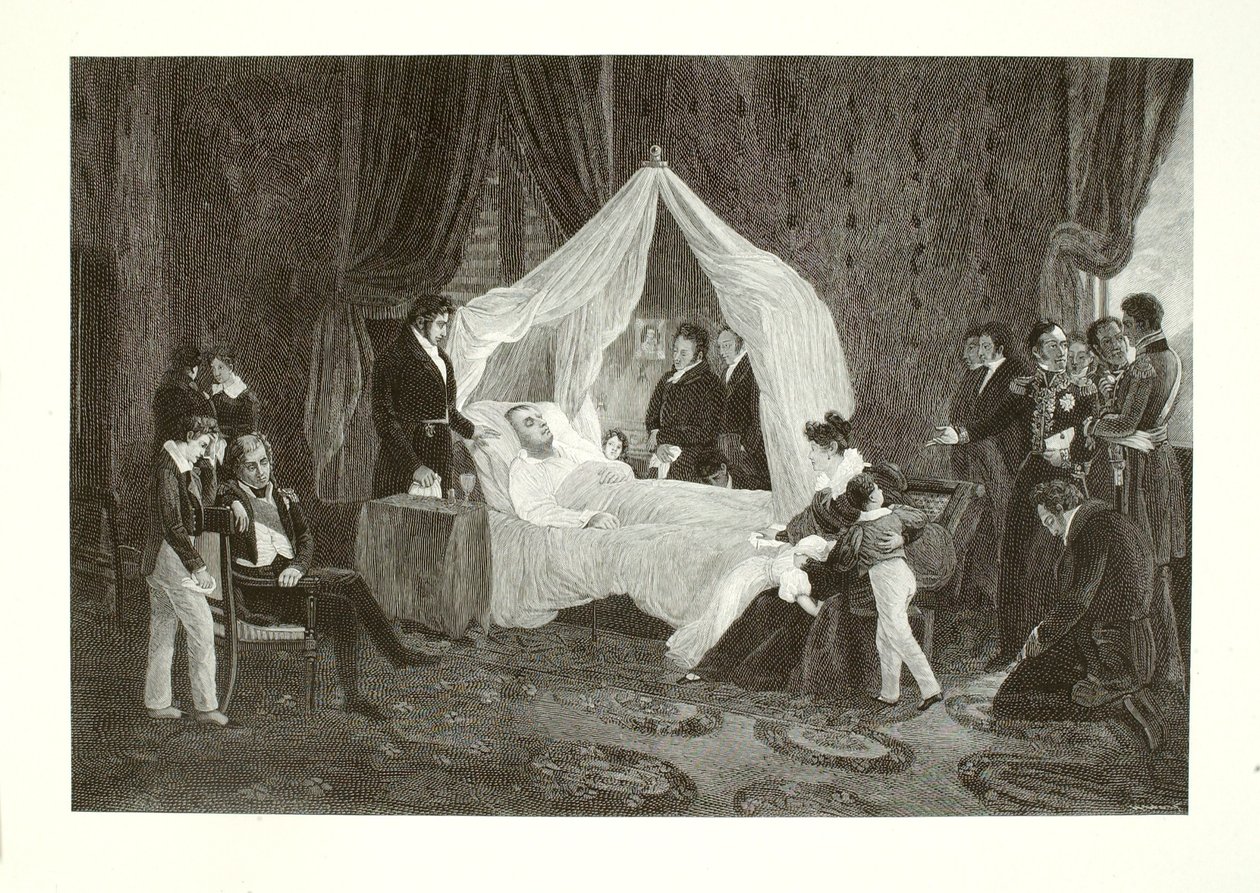 Smrt Napoleona I. od Henry Wolf