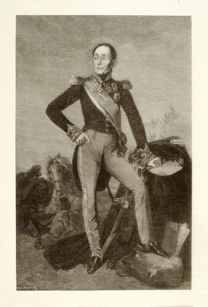Emmanuel, markýz de Grouchy od Henry Wolf