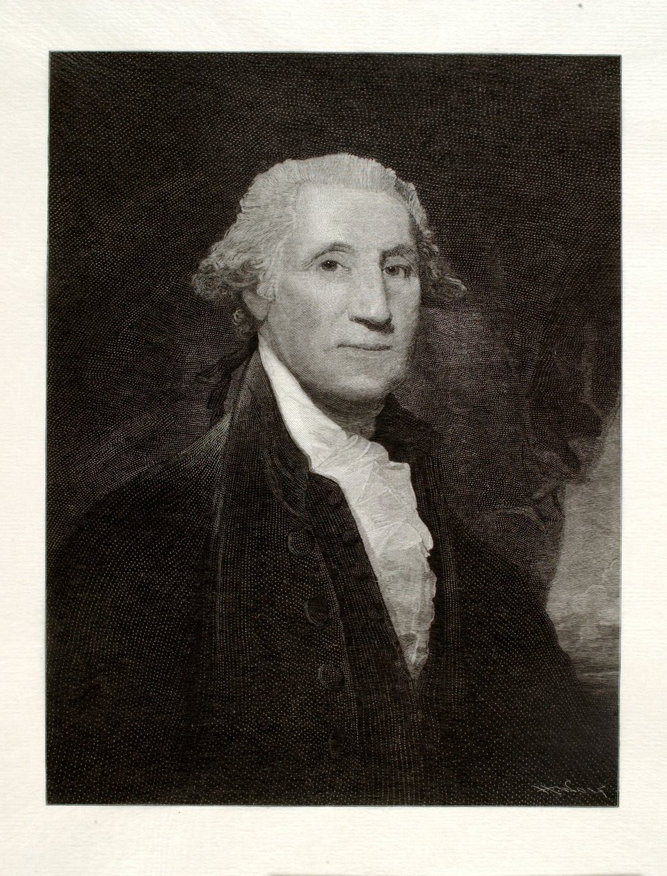 George Washington od Henry Wolf