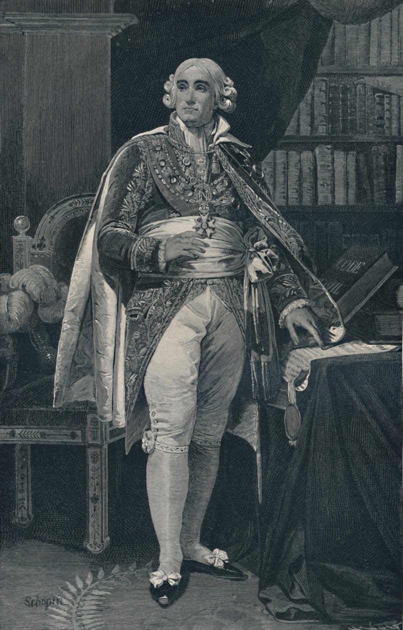 Jean-Jacques-Régis De Cambacérès - vévoda z Parmy, c1800, 1896 od Henry Wolf