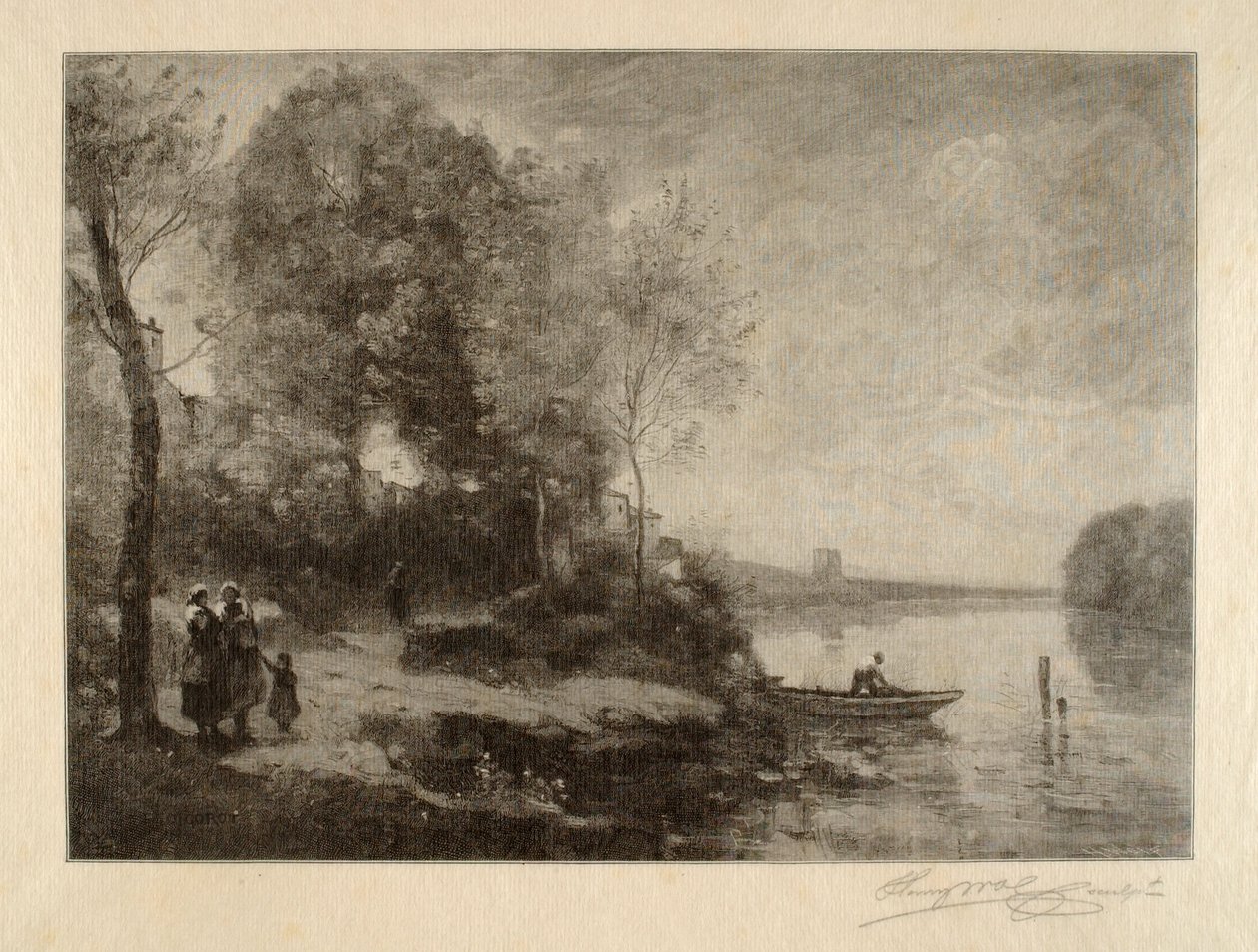 La Riviere a la Tour Lointaine od Henry Wolf