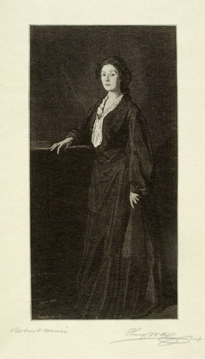 Portrét paní Henriové od Henry Wolf