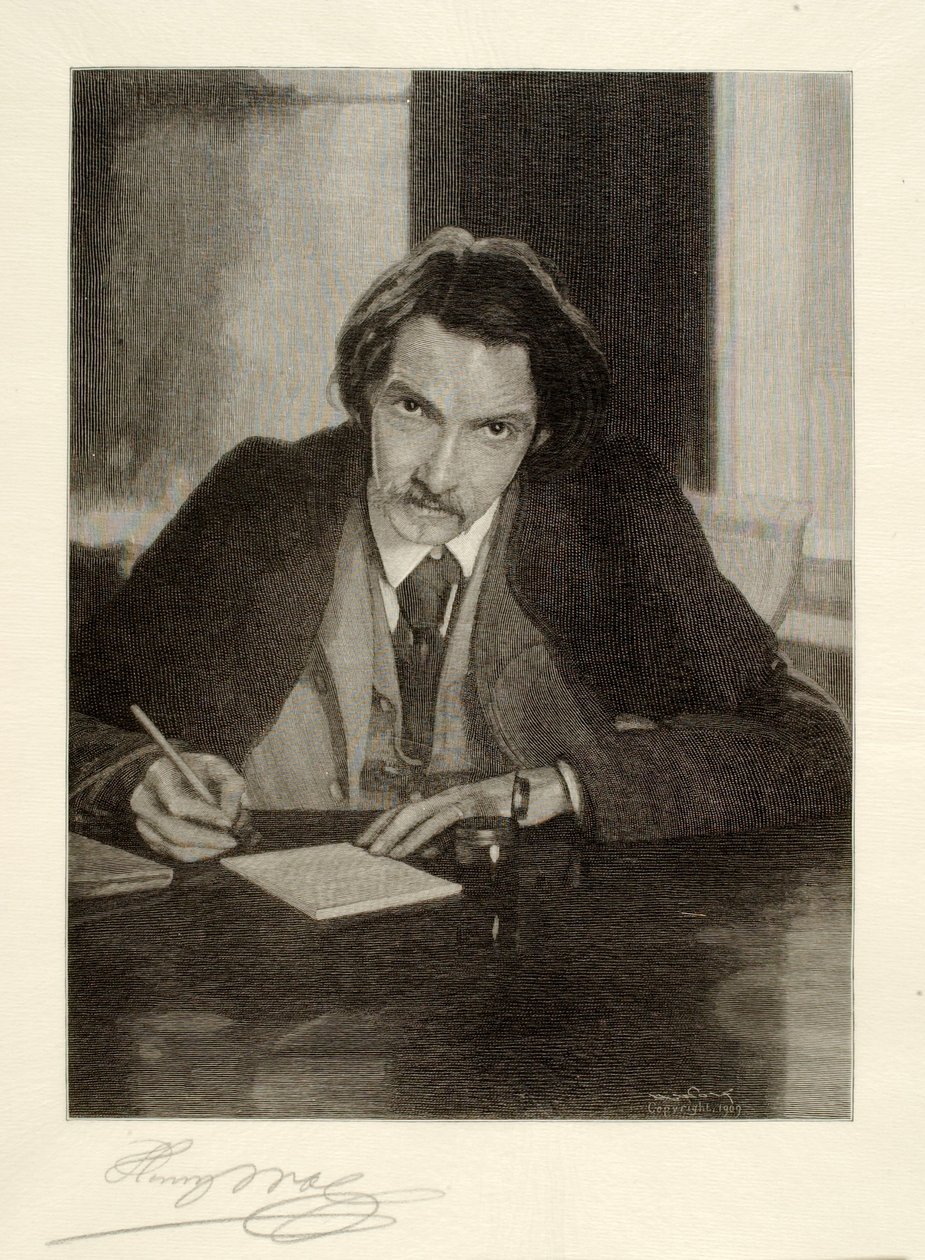 Robert Louis Stevenson od Henry Wolf
