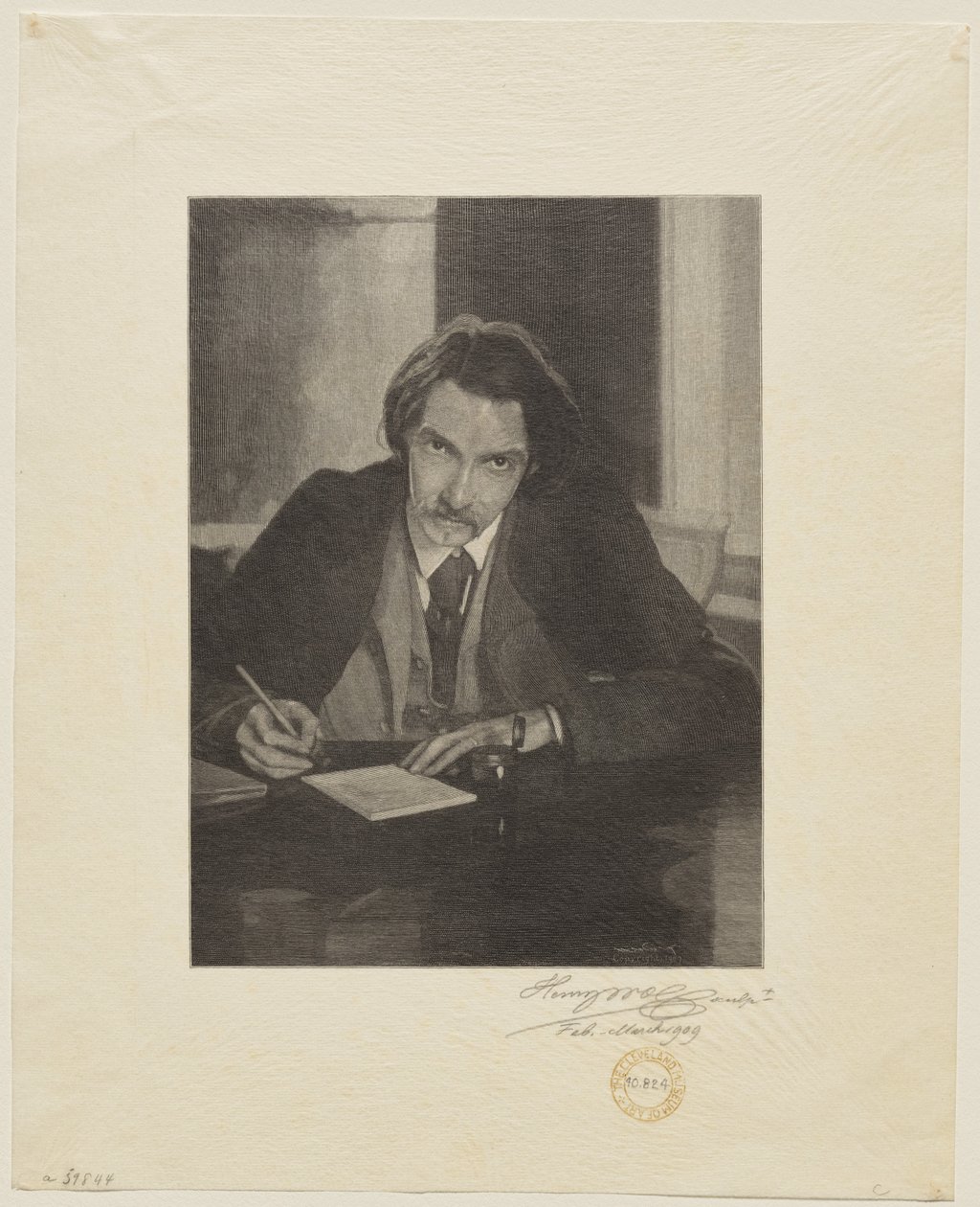 Robert Louis Stevenson od Henry Wolf