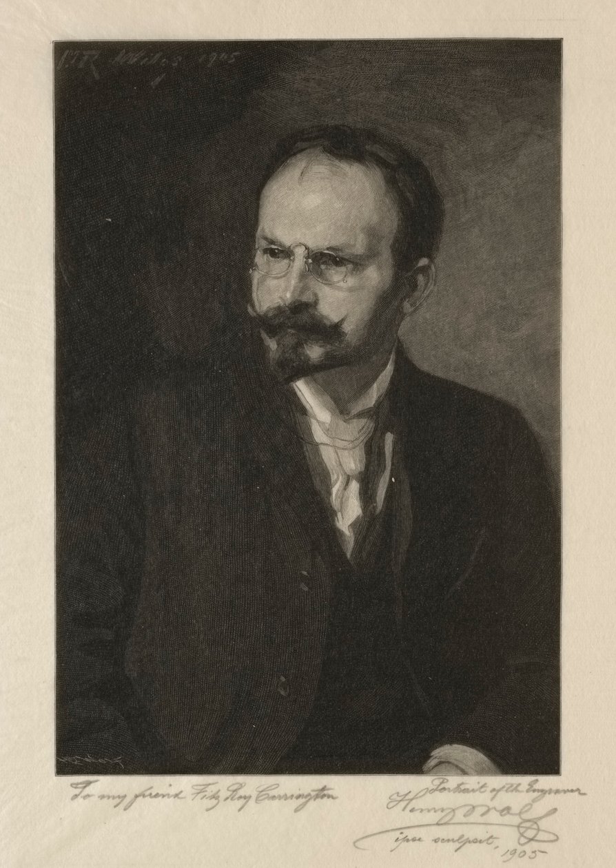 Autoportrét od Henry Wolf