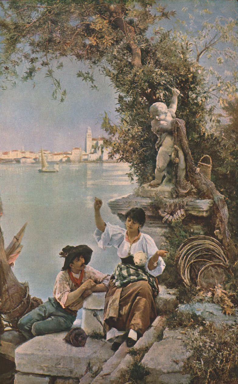 Amorovo kouzlo, 1885, c1930. od Henry Woods