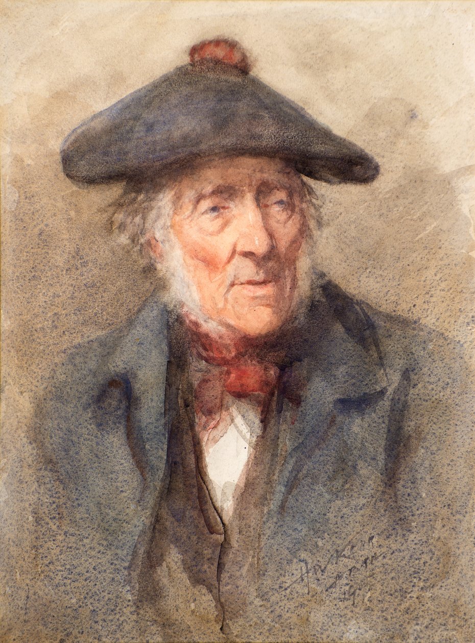 Bonnet Laird, kolem roku 1905 (akvarel) od Henry Wright Kerr