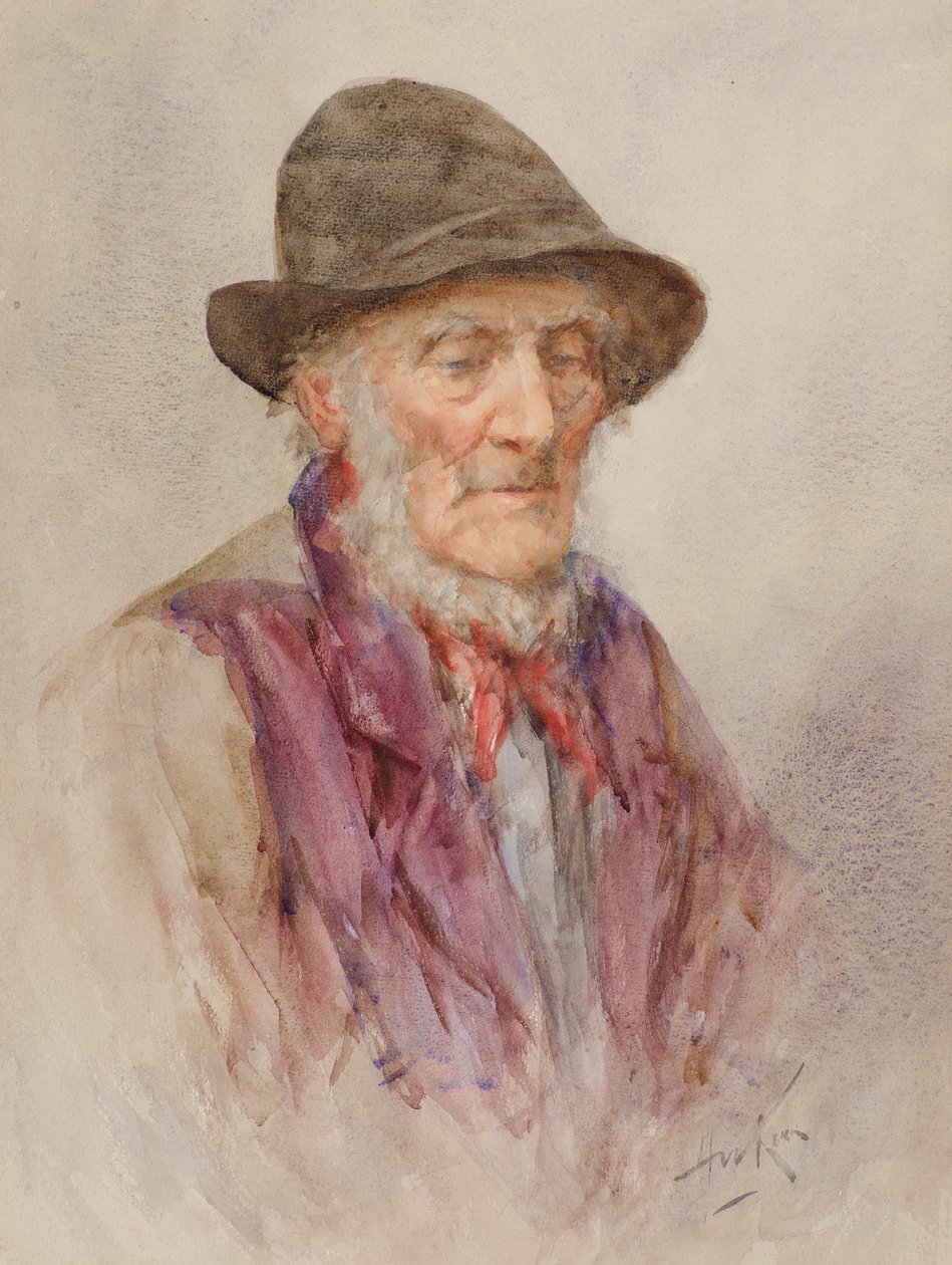 Old Hynd (akvarel) od Henry Wright Kerr