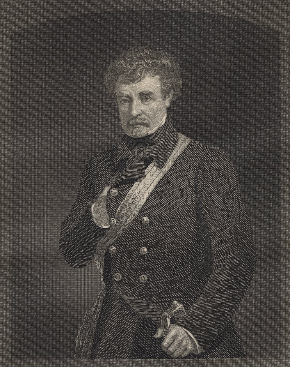 Polní maršál Colin Campbell, vyrytý William Holl od Henry Wyndham Phillips