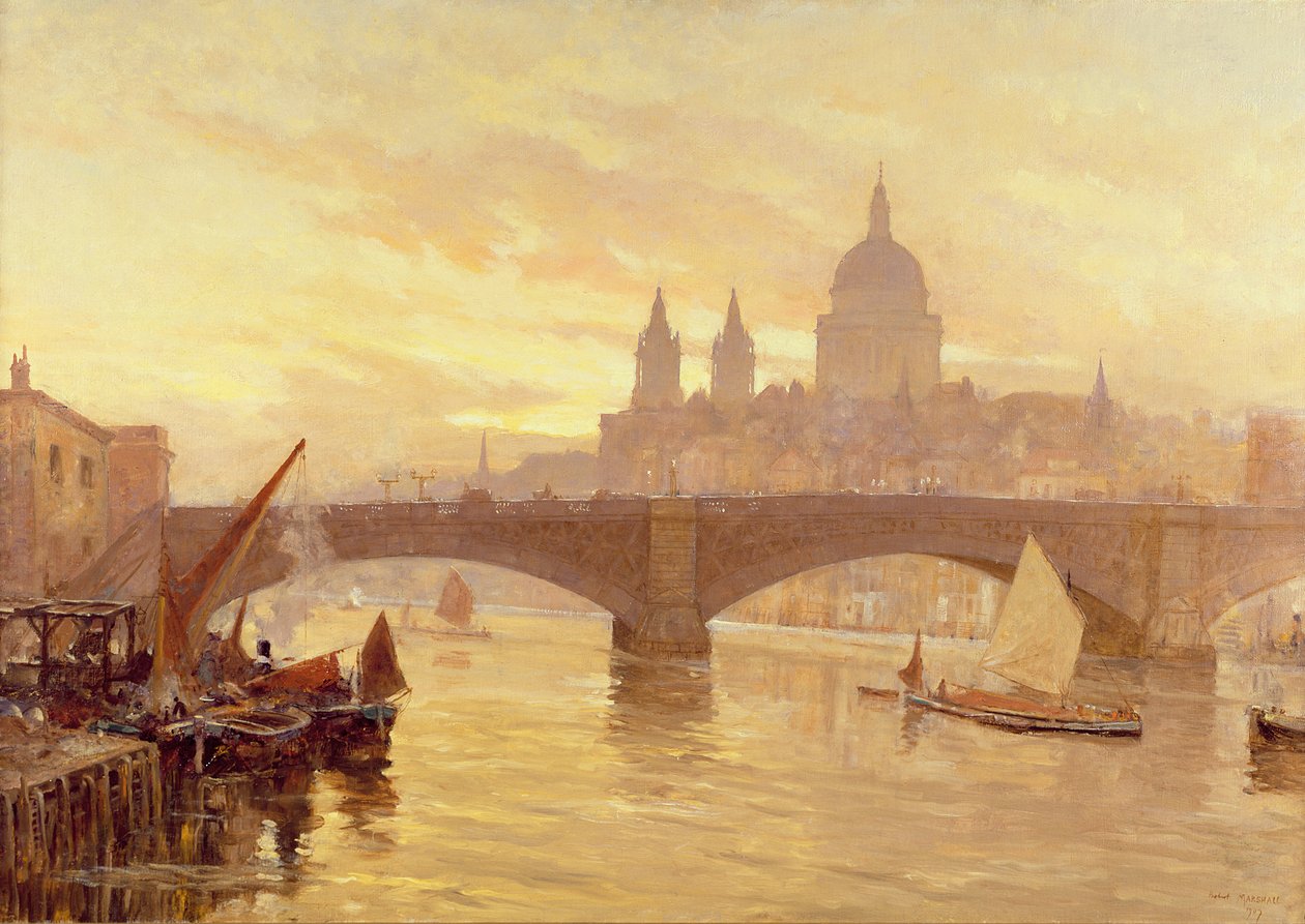Southwarský most od Herbert Menzies Marshall