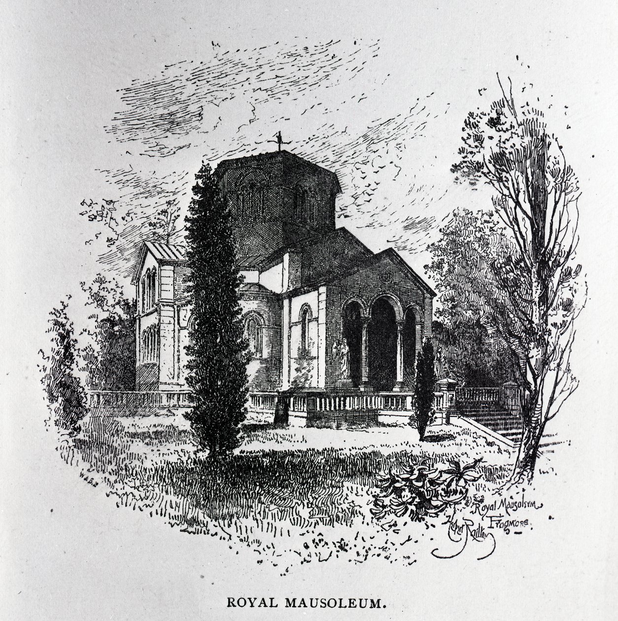 Královské mauzoleum, Frogmore od Herbert Railton