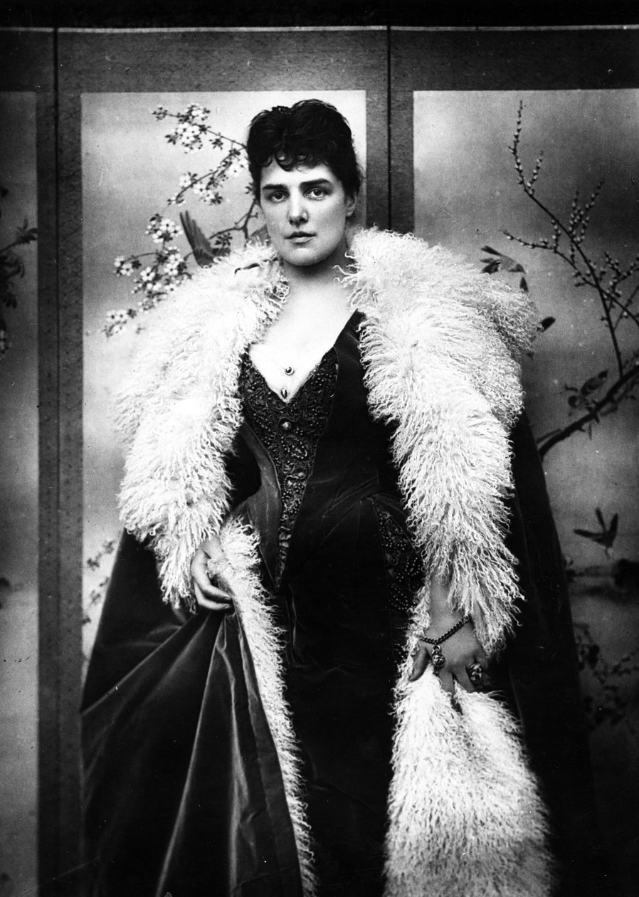 Lady Randolph Churchill, 1888 od Herbert Rose Barraud