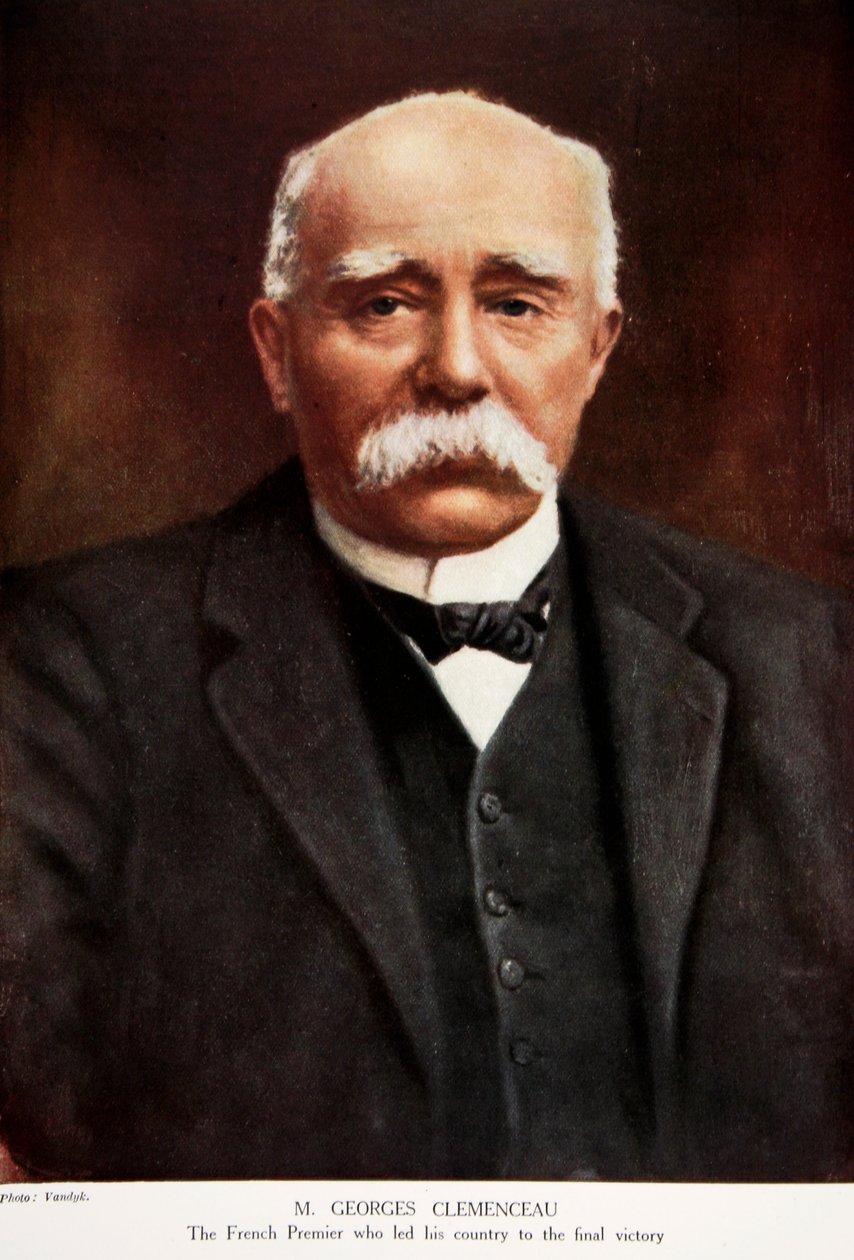 Pan Georges Clemenceau, 1914-19 od Herbert Vandyk
